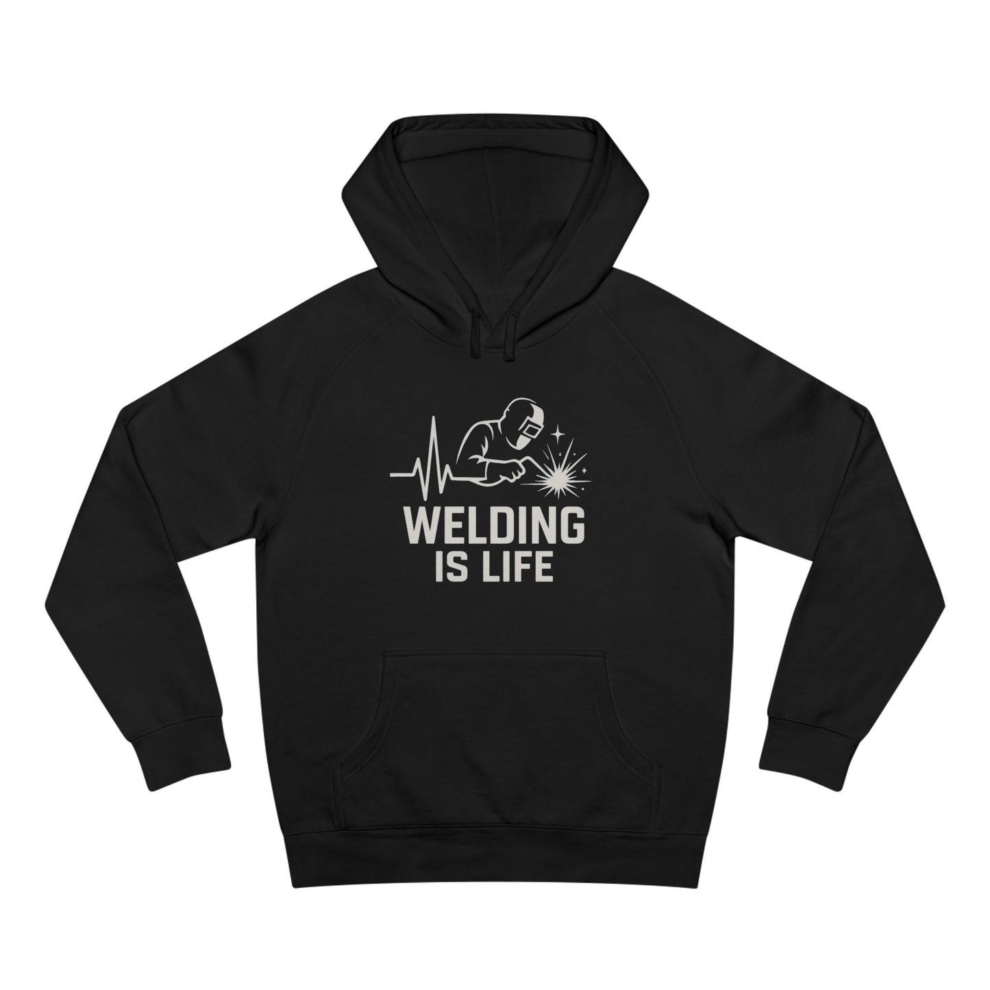 Welding Is Life Hoodie, Unisex, Dark Color