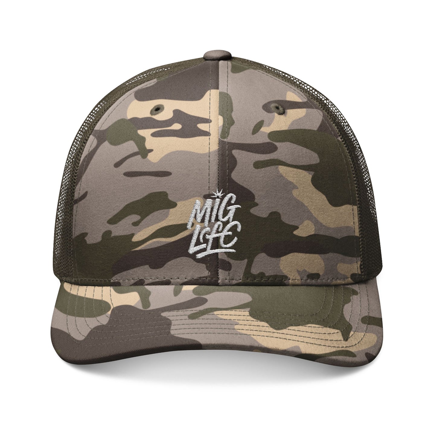 Mig Life Camo Trucker Hat