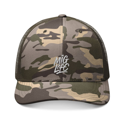Mig Life Camo Trucker Hat