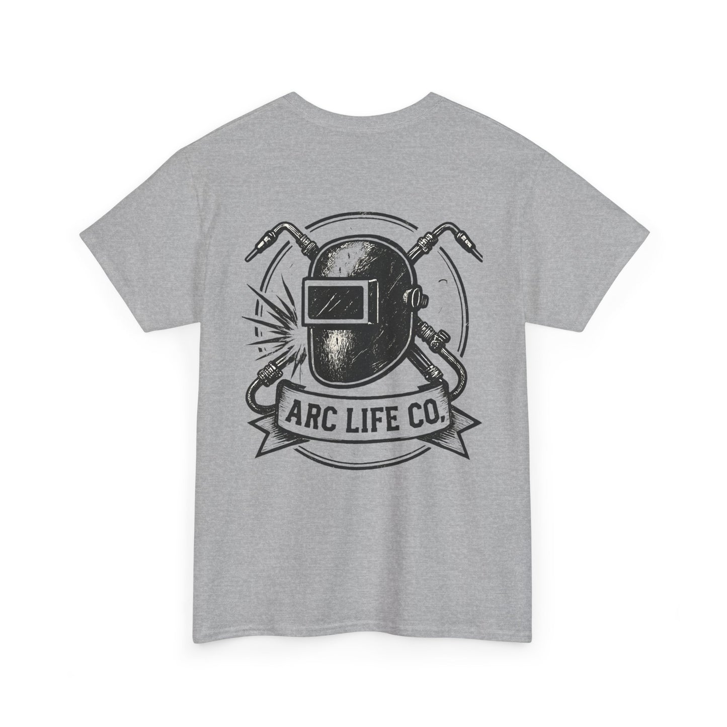 Arc Life Unisex Tee - Welding Inspired Heavy Cotton T-Shirt