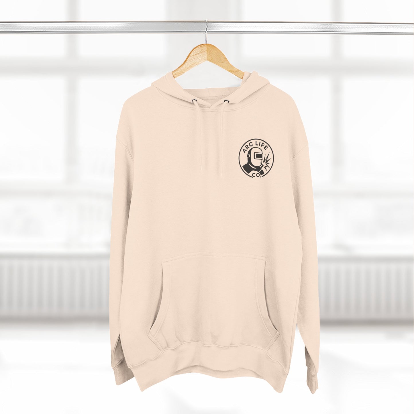 Arc Life, Skull Welding Hoodie, Fleece Sweatshirt