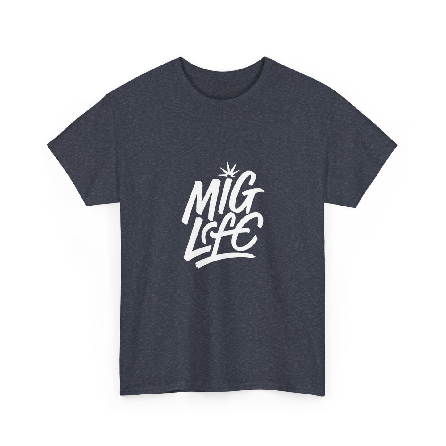 Arc Life, Mig Life Welding Tee Dark, White text