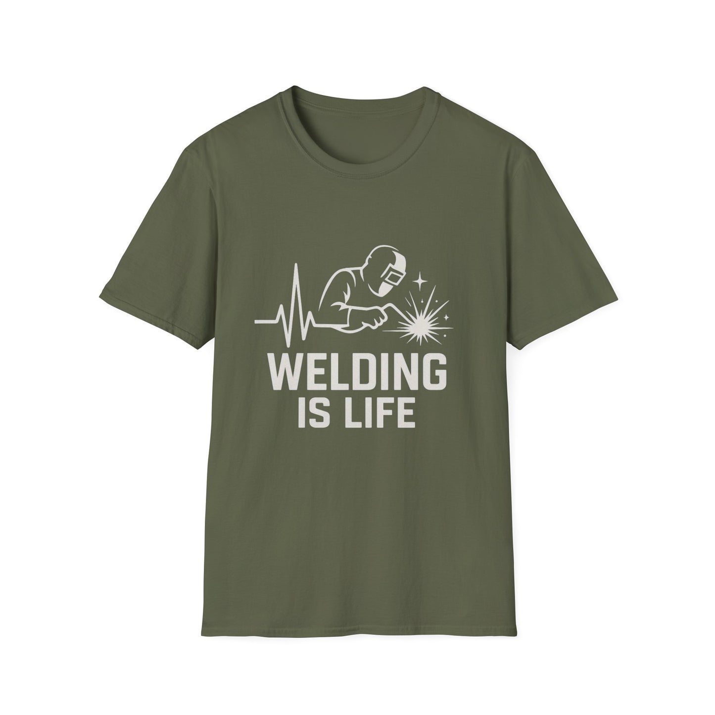 Welding Is Life T-Shirt, Women's, Dark Shirt