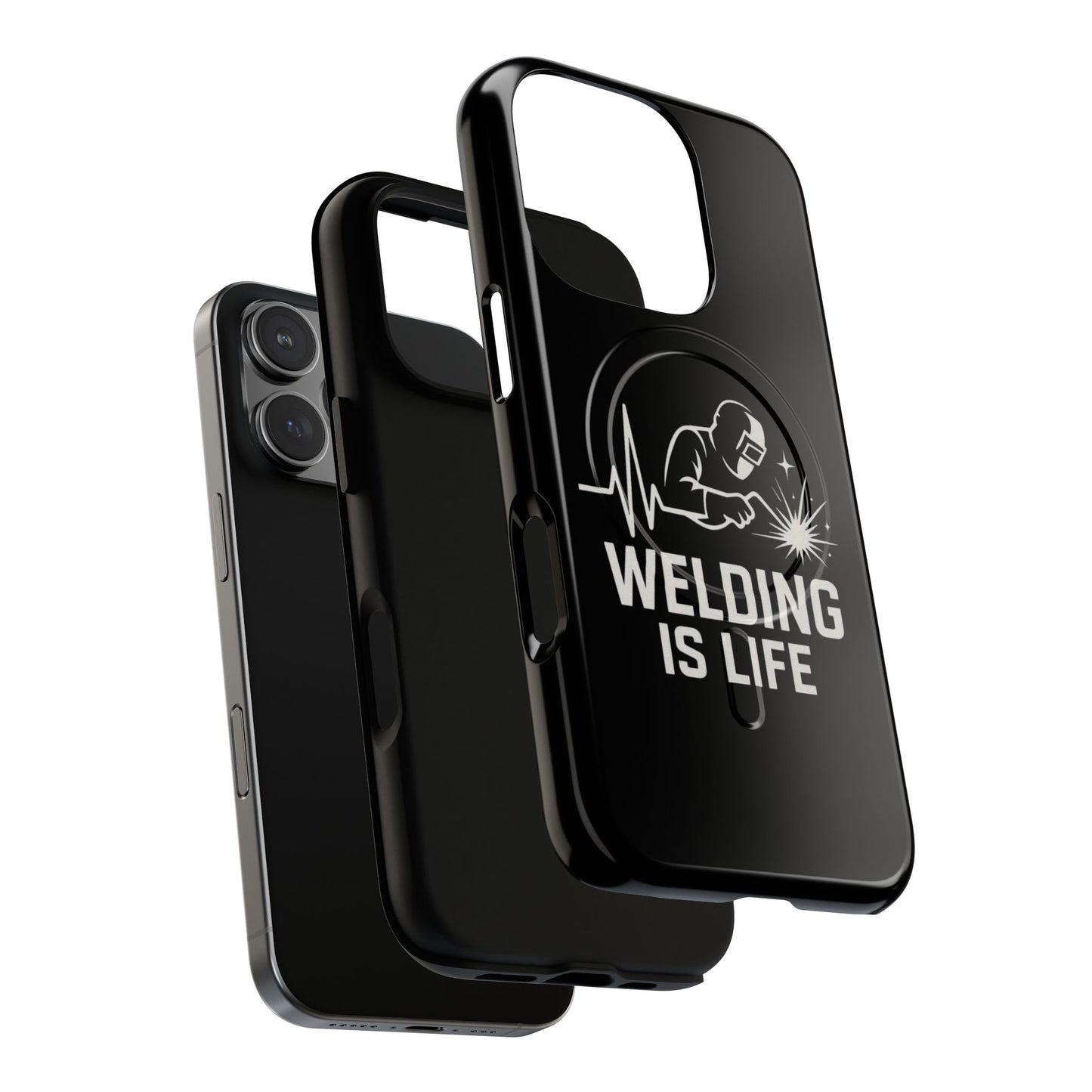 Welding Is Life Magnetic Phone Case, Tough Protective