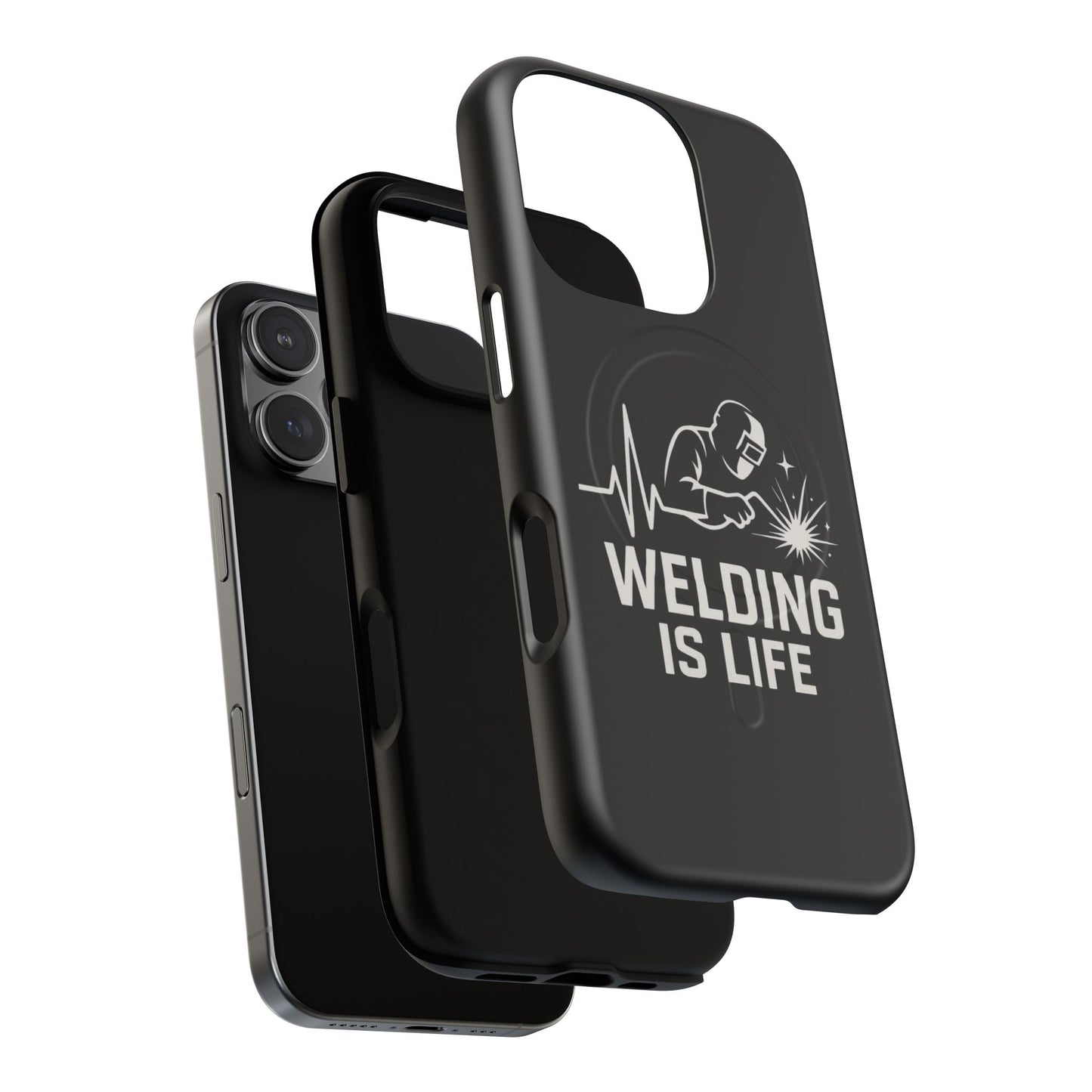 Welding Is Life Magnetic Phone Case, Tough Protective