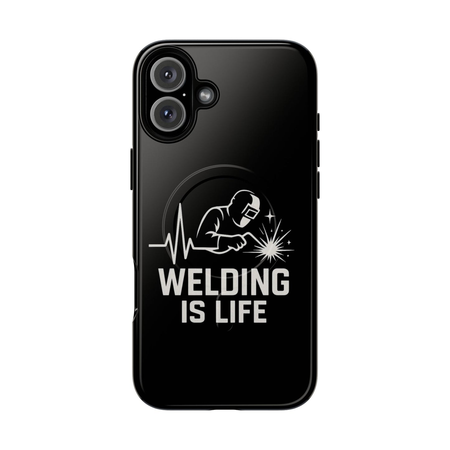 Welding Is Life Magnetic Phone Case, Tough Protective