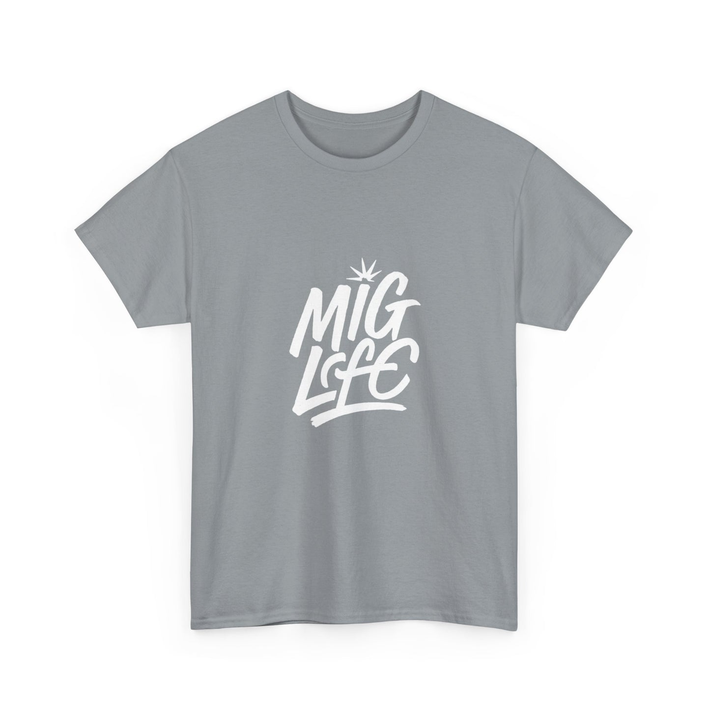 Arc Life, Mig Life Welding Tee Dark, White text