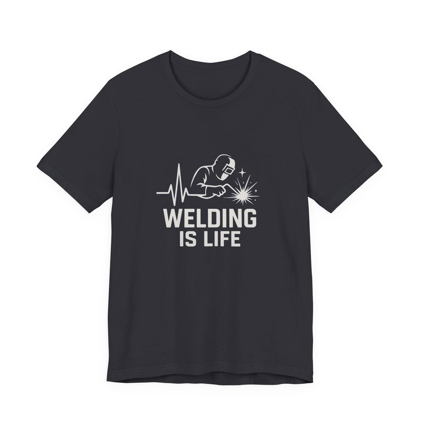 Welding Is Life T‑Shirt, Womens, Dark Shirt