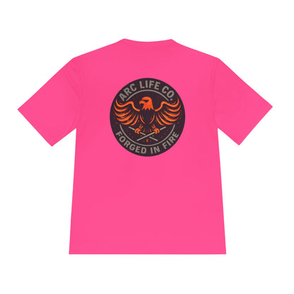 Arc Life Co. Unisex Forged In Fire Moisture Wicking Tee