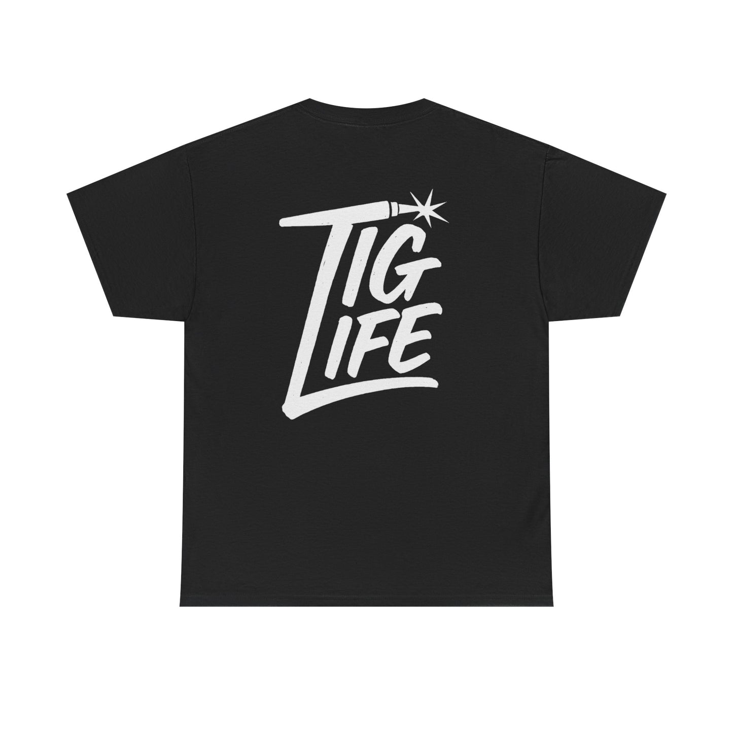 TIG Life Unisex Tee, Dark Shirt, White Print