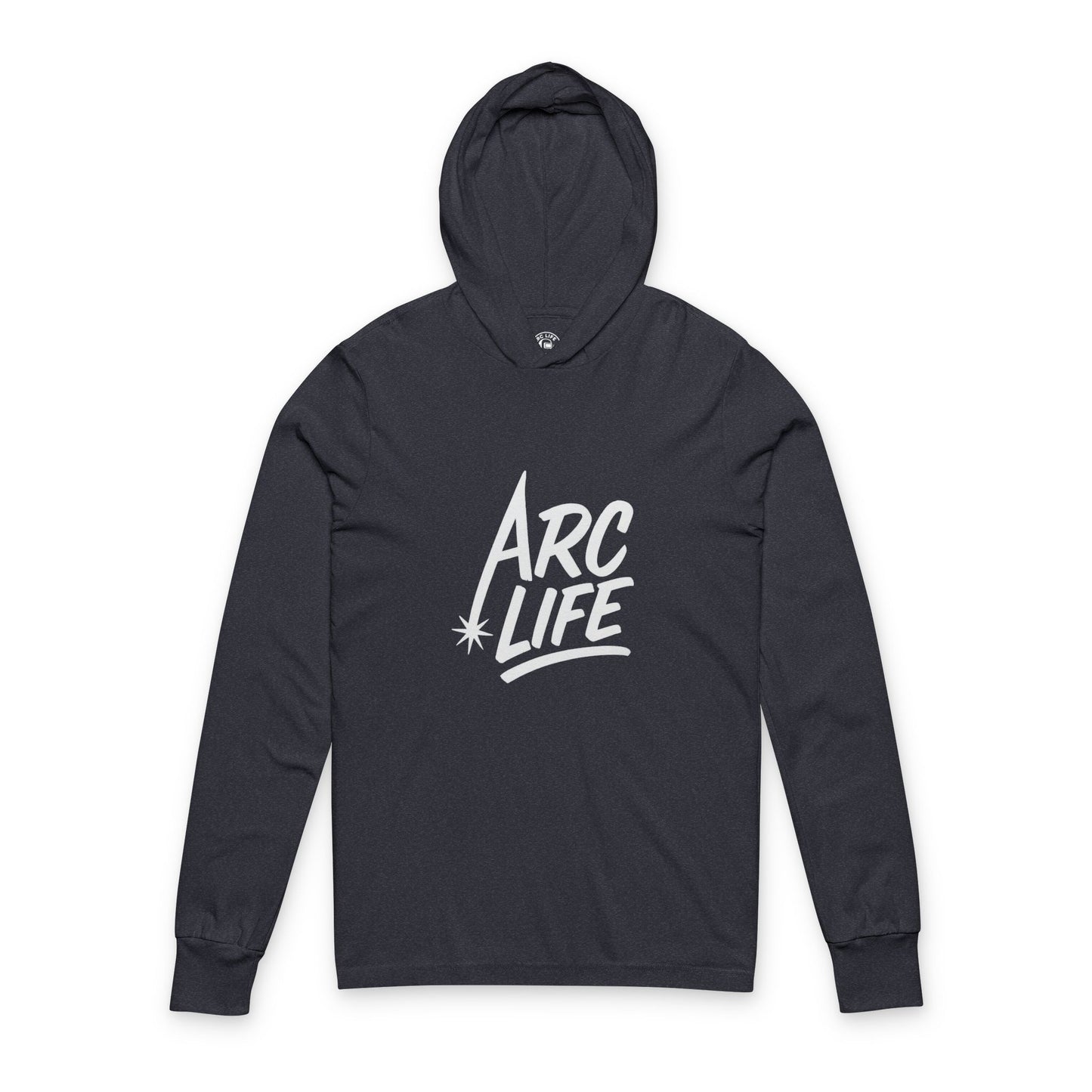Arc Life Stylish Unisex Hooded Long Sleeve Tee