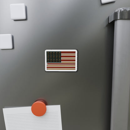 Welding Rods & Helmets USA Flag Die-Cut Magnet, USA Flag Refrigerator Magnet