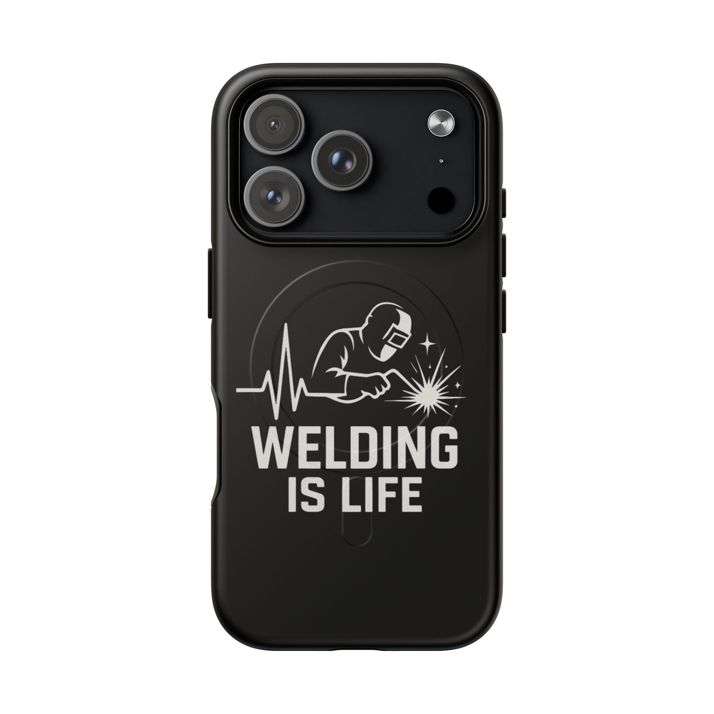 Welding Is Life Magnetic Phone Case, Tough Protective