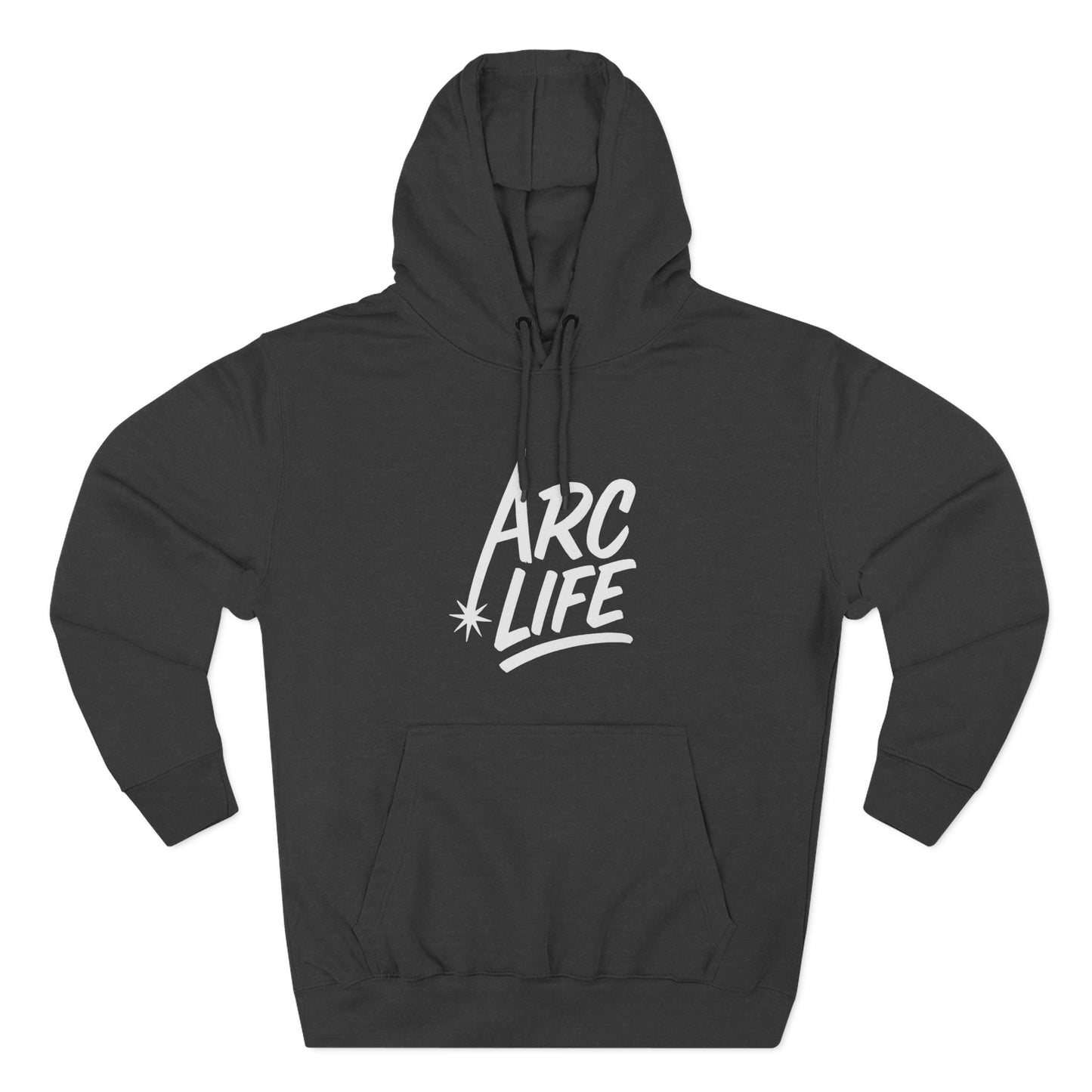 Arc Life Three-Panel Fleece Hoodie