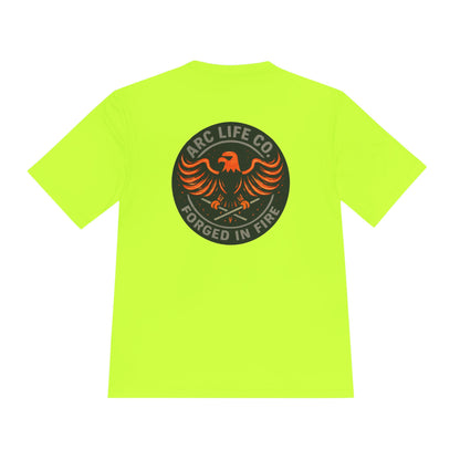 Arc Life Co. Unisex Forged In Fire Moisture Wicking Tee