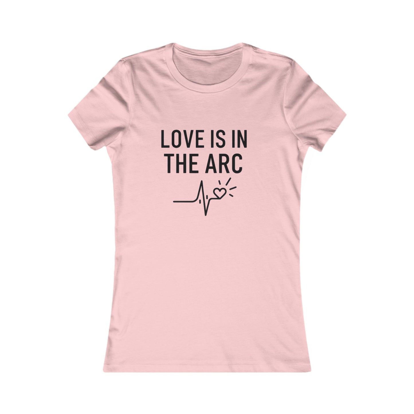 Love Is In The Arc Women’s Tee | Welding Valentine Shirt