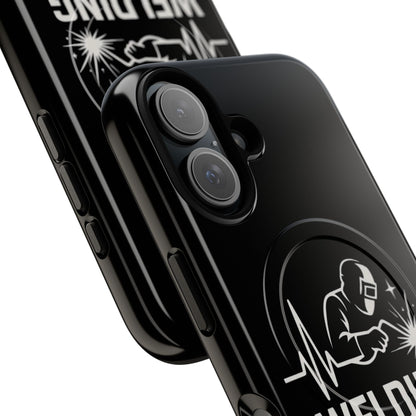 Welding Is Life Magnetic Phone Case, Tough Protective