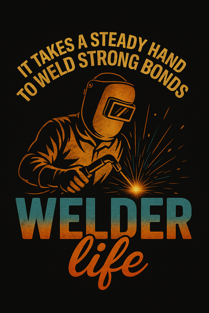 Welder Life Tumbler 20oz, Black