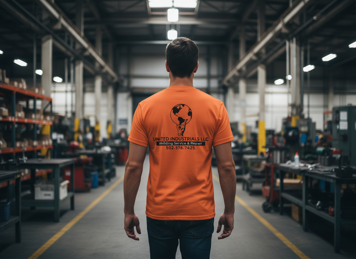United Industrials T-Shirt, Orange