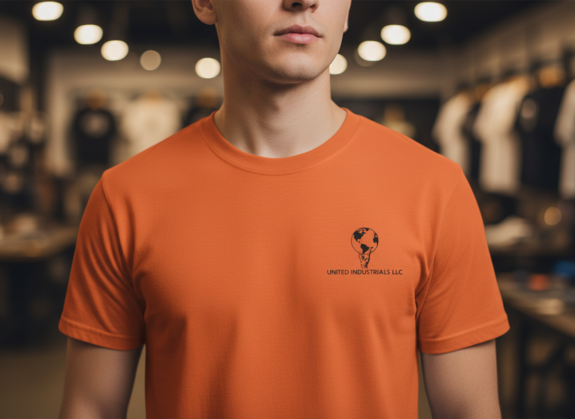 United Industrials T-Shirt, Orange