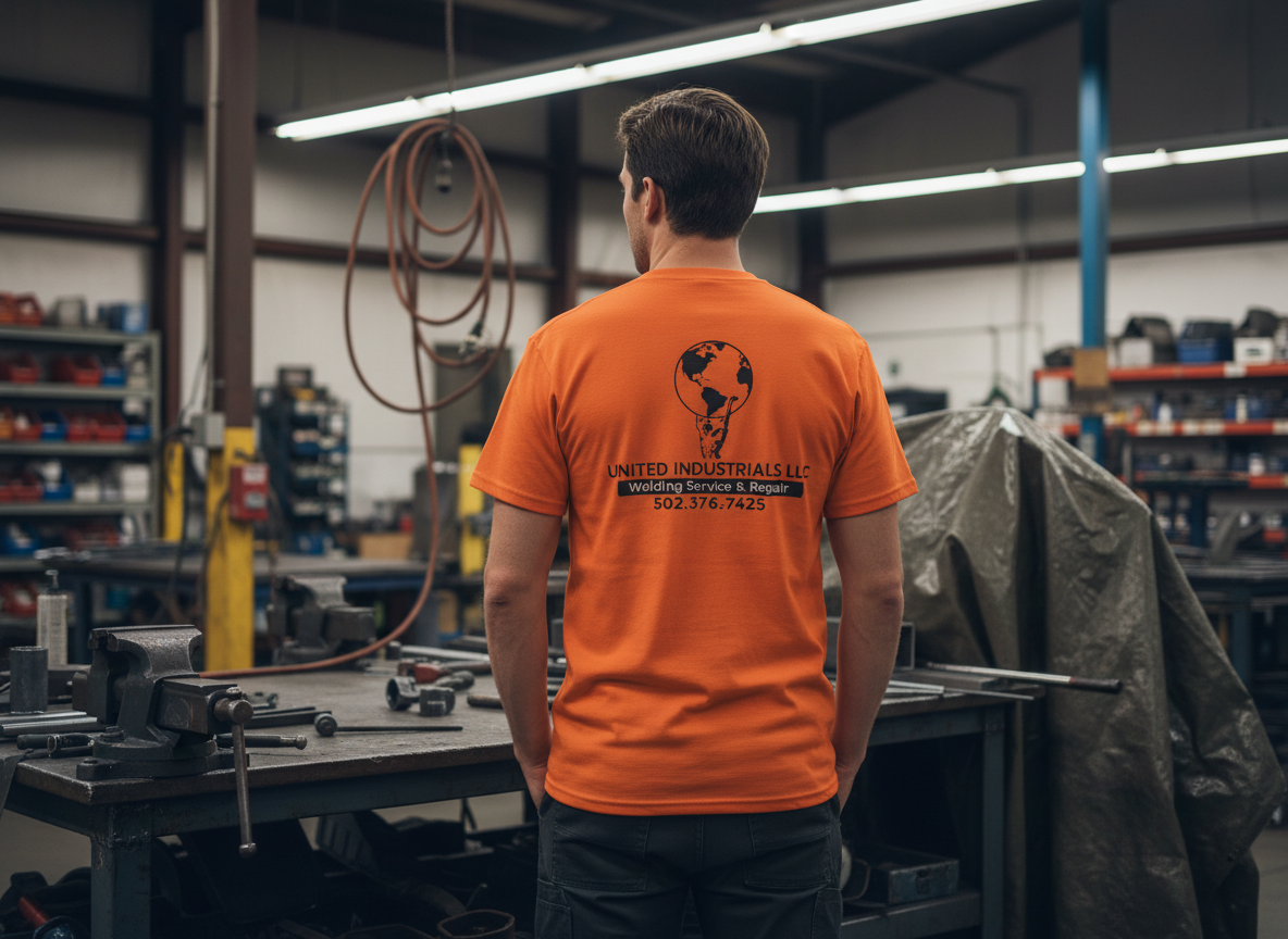United Industrials T-Shirt, Orange