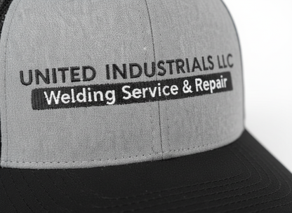 United Industrial Welding Service Embroidered Trucker Cap