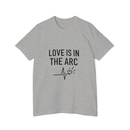 Love Is In The Arc Men’s Tee | Welding Valentine Shirt