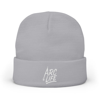 Arc Life Embroidered Knit Beanie