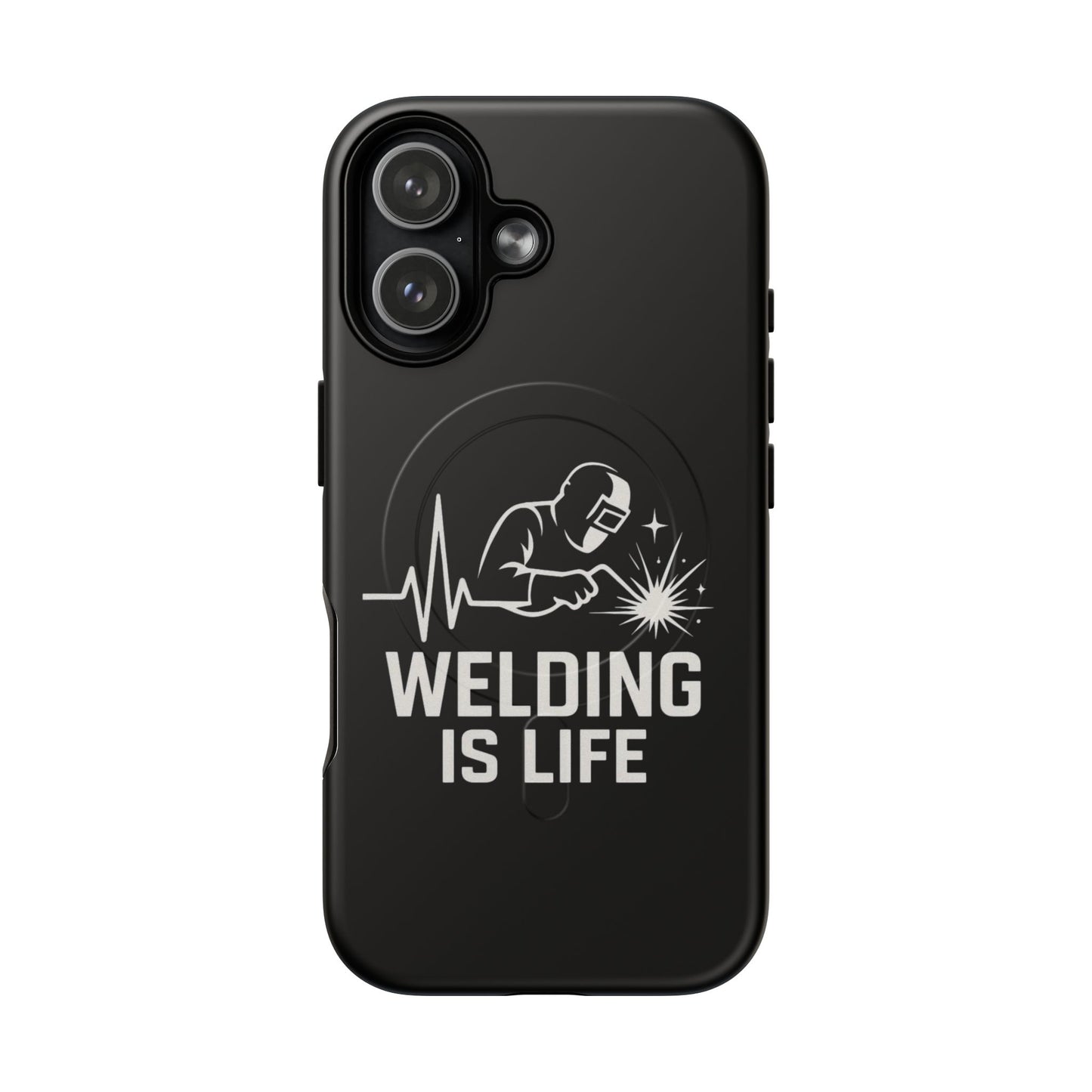 Welding Is Life Magnetic Phone Case, Tough Protective