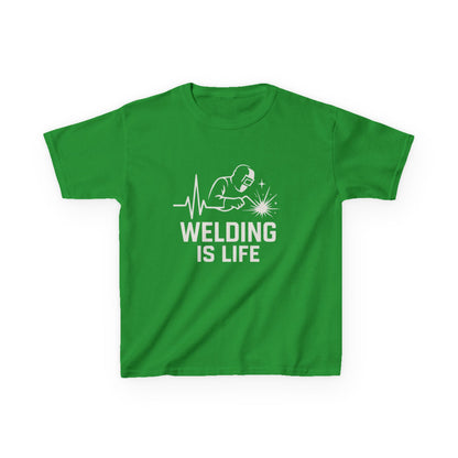 Welding Is Life Kids Tee, Dark Color