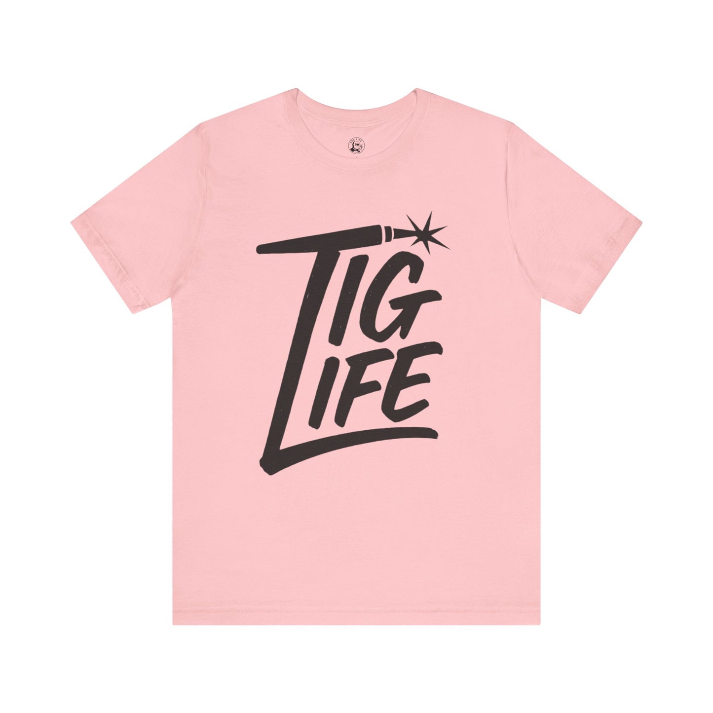 TIG Life Unisex Jersey Tee Light Color with Black text