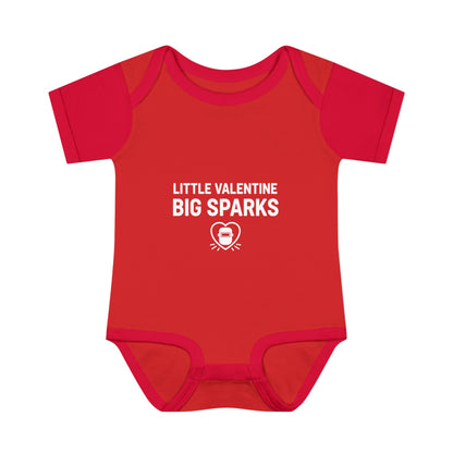 Baby “Little Valentine Big Sparks” Bodysuit