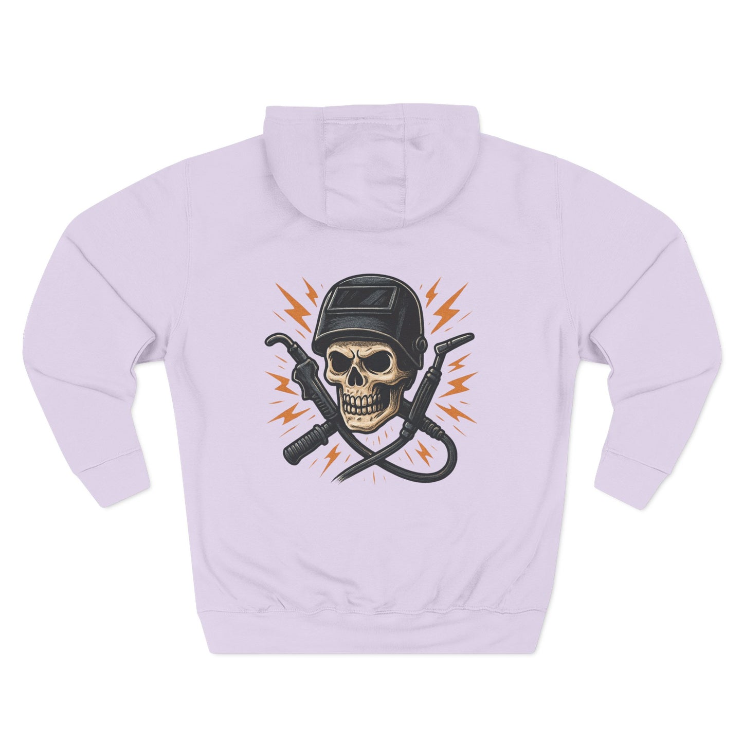 Arc Life, Skull Welding Hoodie, Fleece Sweatshirt