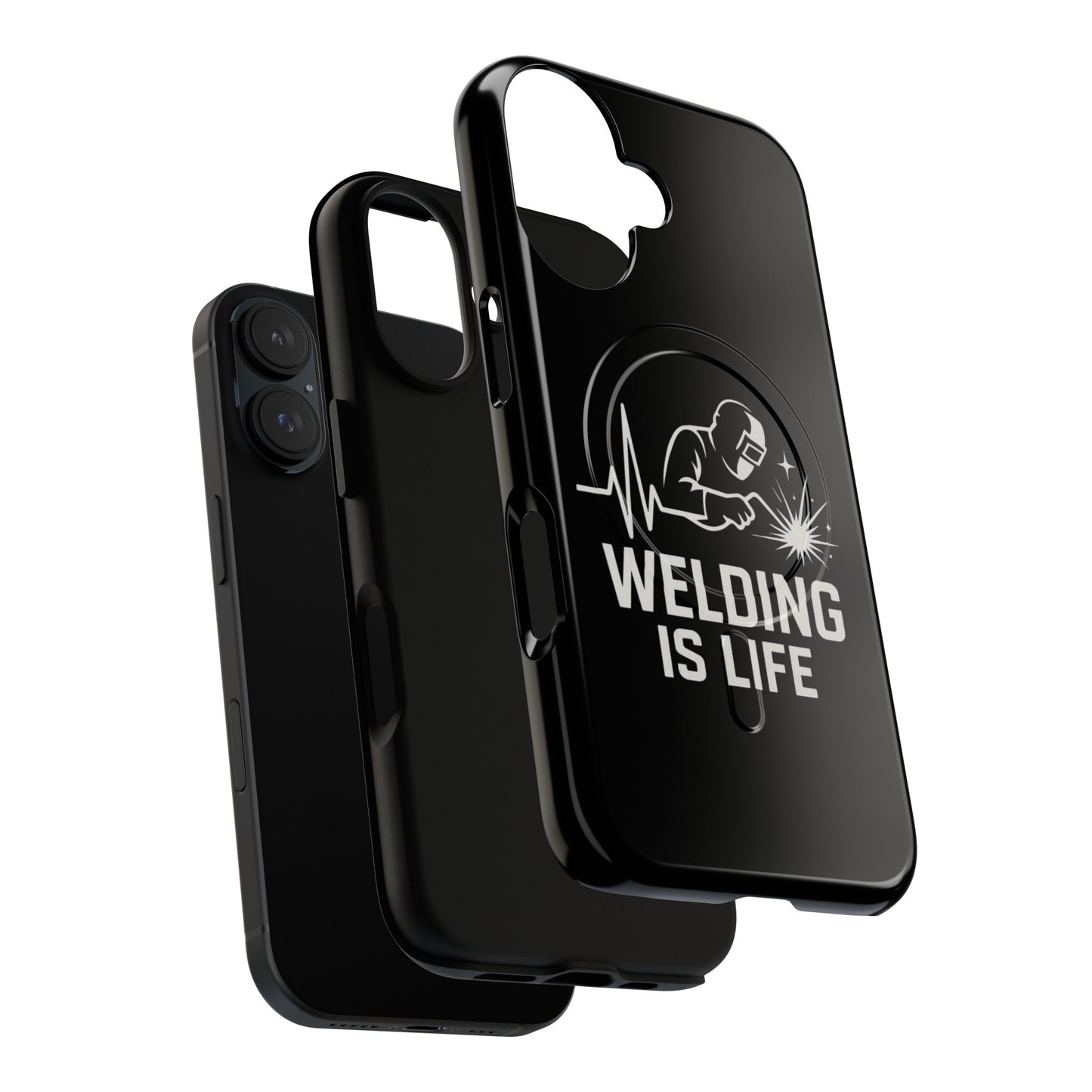 Welding Is Life Magnetic Phone Case, Tough Protective