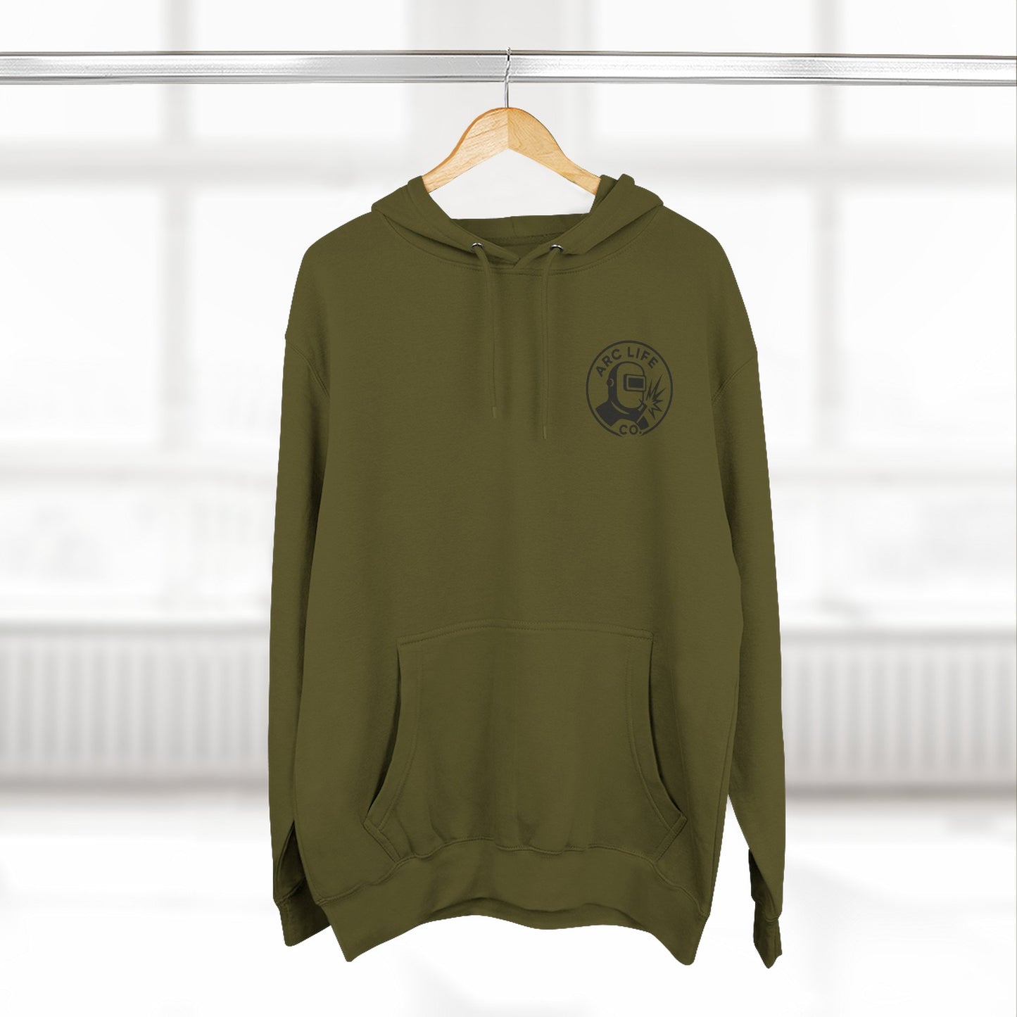 Arc Life, Skull Welding Hoodie, Fleece Sweatshirt