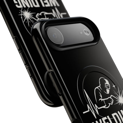 Welding Is Life Magnetic Phone Case, Tough Protective