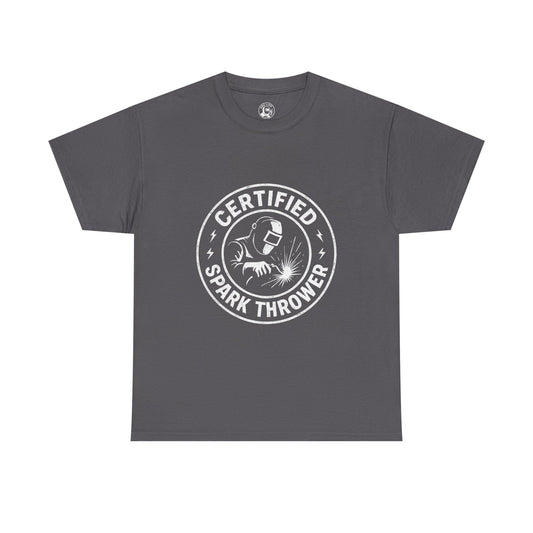 Arc Life Certified Spark Thrower Unisex Heavy Cotton Tee