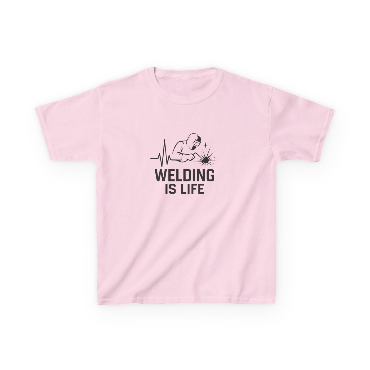 Welding Is Life Kids Tee, Light Color
