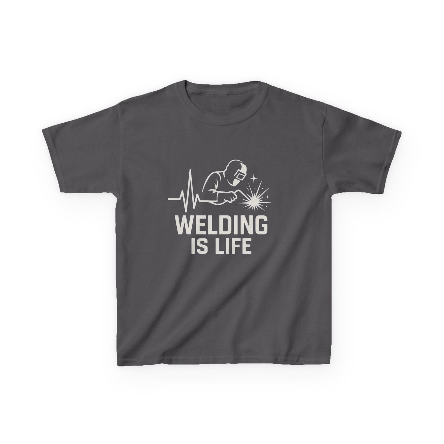 Welding Is Life Kids Tee, Dark Color