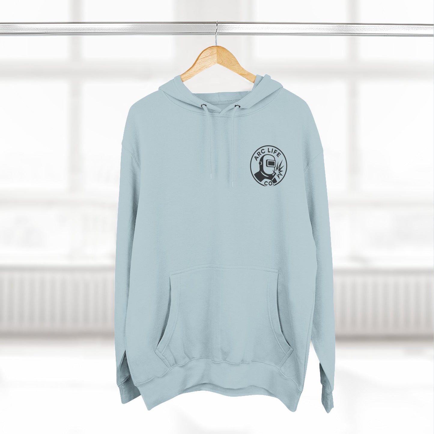 Arc Life, Skull Welding Hoodie, Fleece Sweatshirt