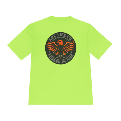 Arc Life Co. Unisex Forged In Fire Moisture Wicking Tee