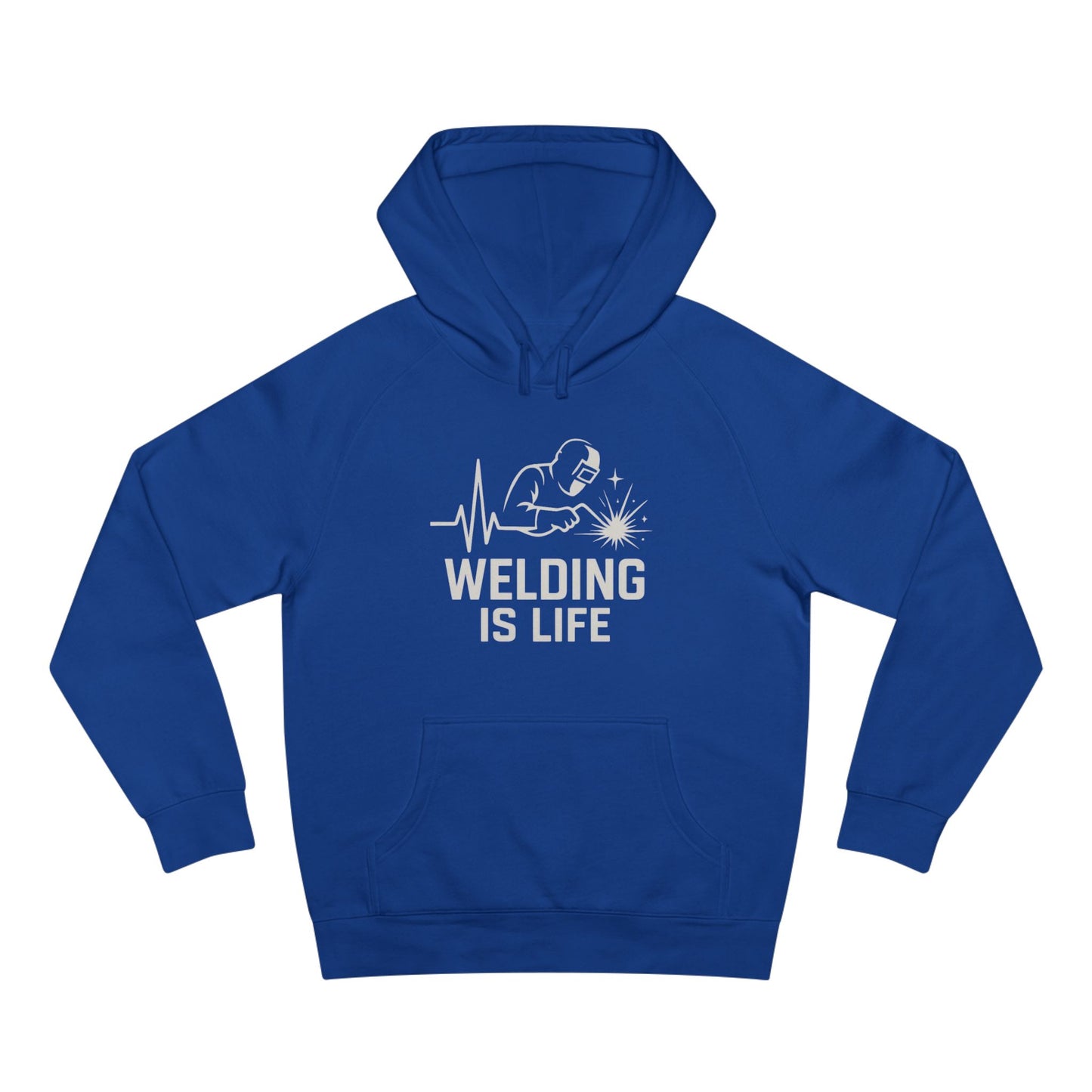 Welding Is Life Hoodie, Unisex, Dark Color