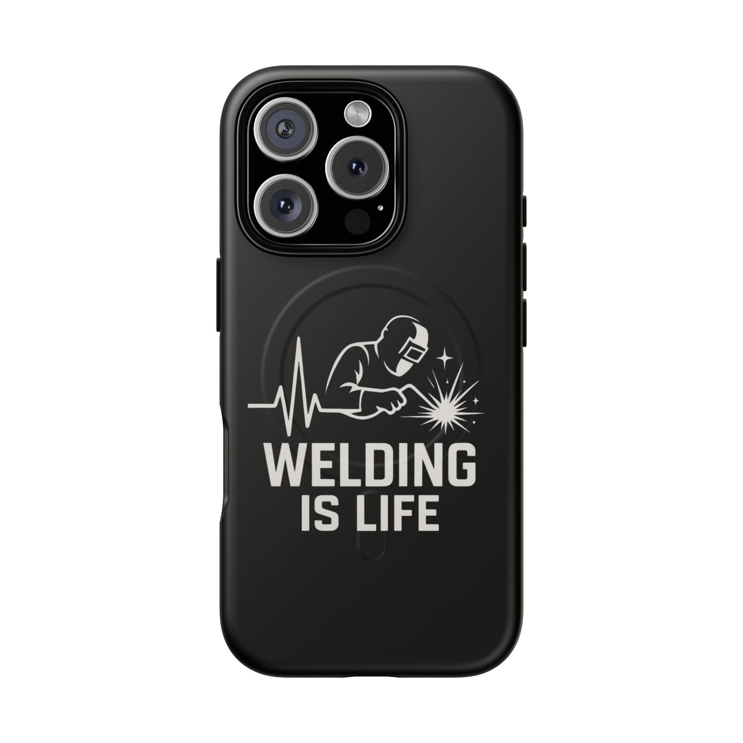Welding Is Life Magnetic Phone Case, Tough Protective