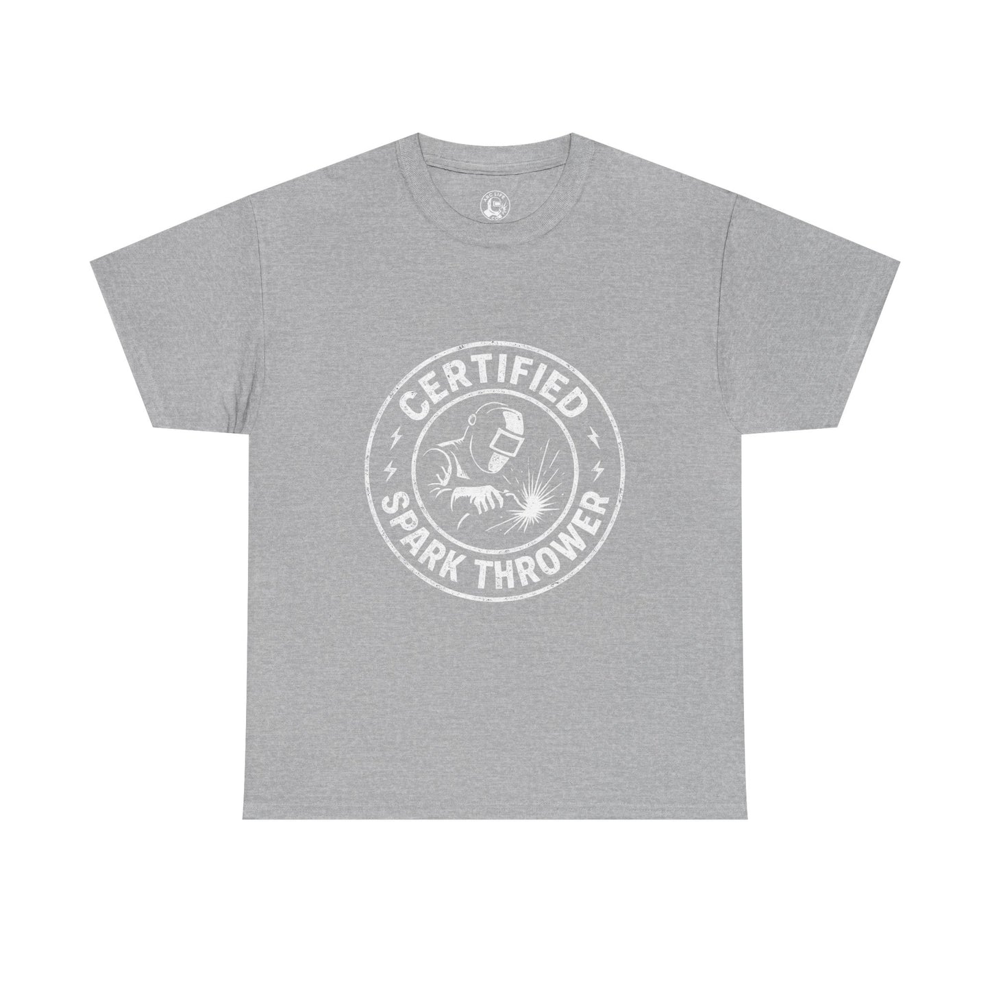 Arc Life Certified Spark Thrower Unisex Heavy Cotton Tee