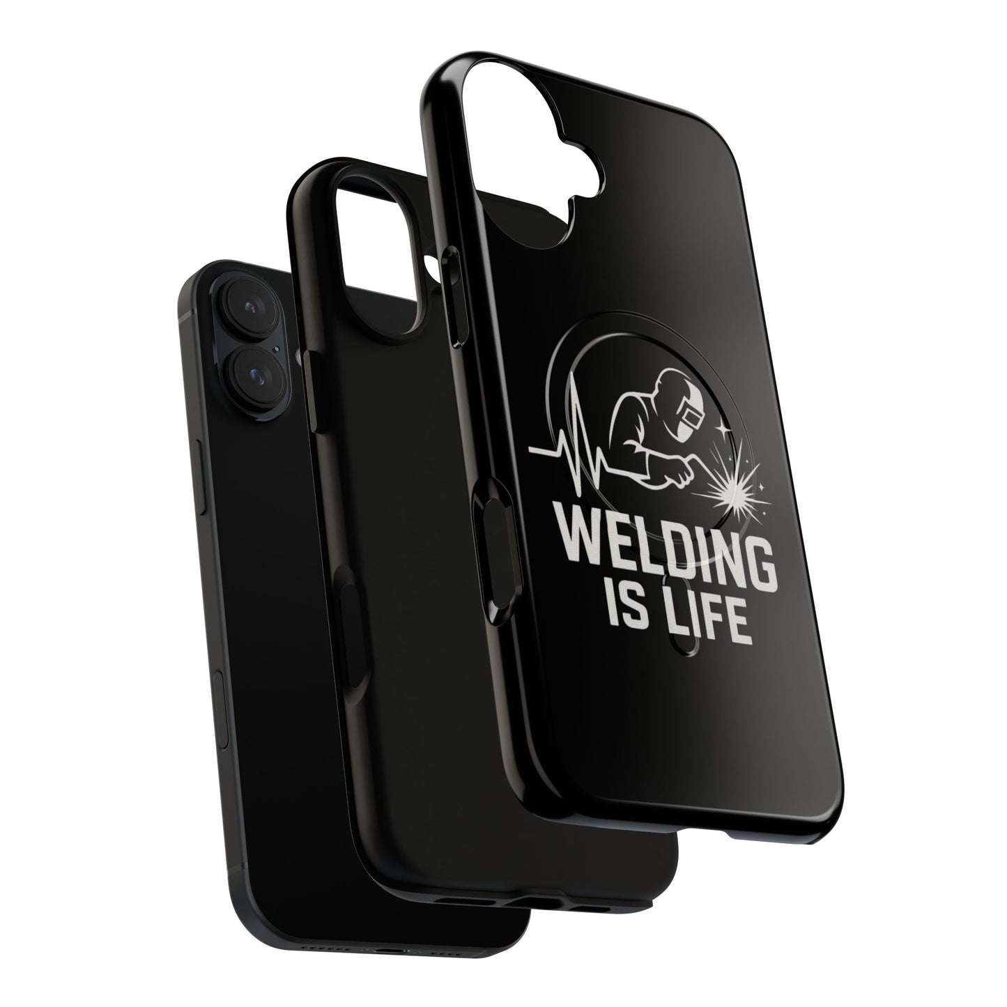 Welding Is Life Magnetic Phone Case, Tough Protective