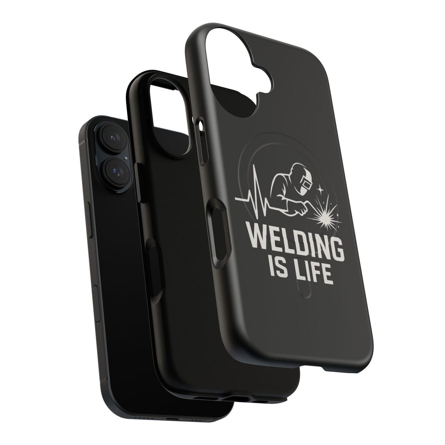 Welding Is Life Magnetic Phone Case, Tough Protective