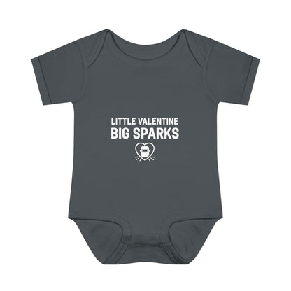 Baby “Little Valentine Big Sparks” Bodysuit