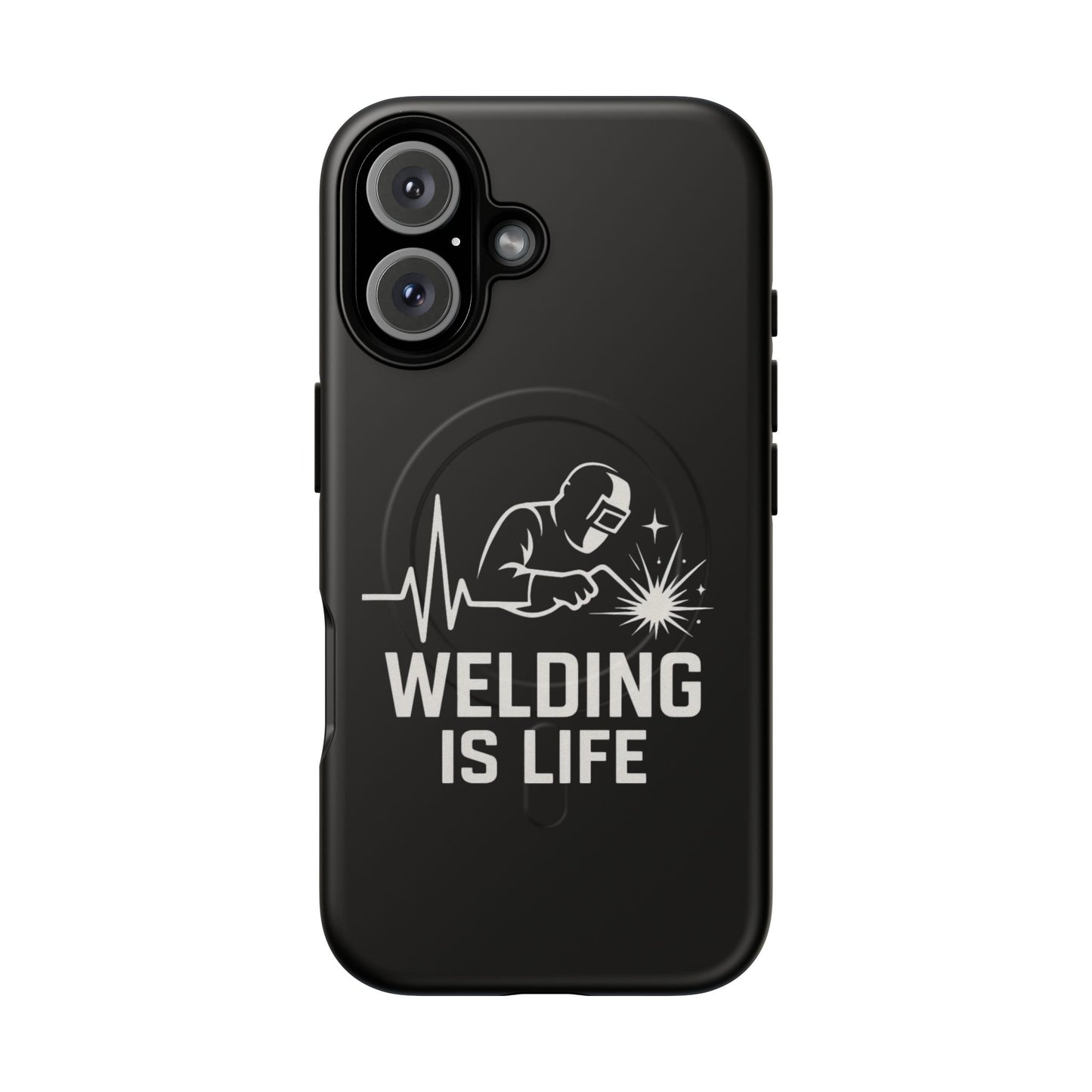 Welding Is Life Magnetic Phone Case, Tough Protective