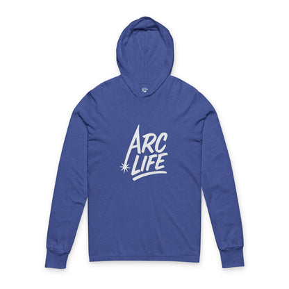 Arc Life Stylish Unisex Hooded Long Sleeve Tee
