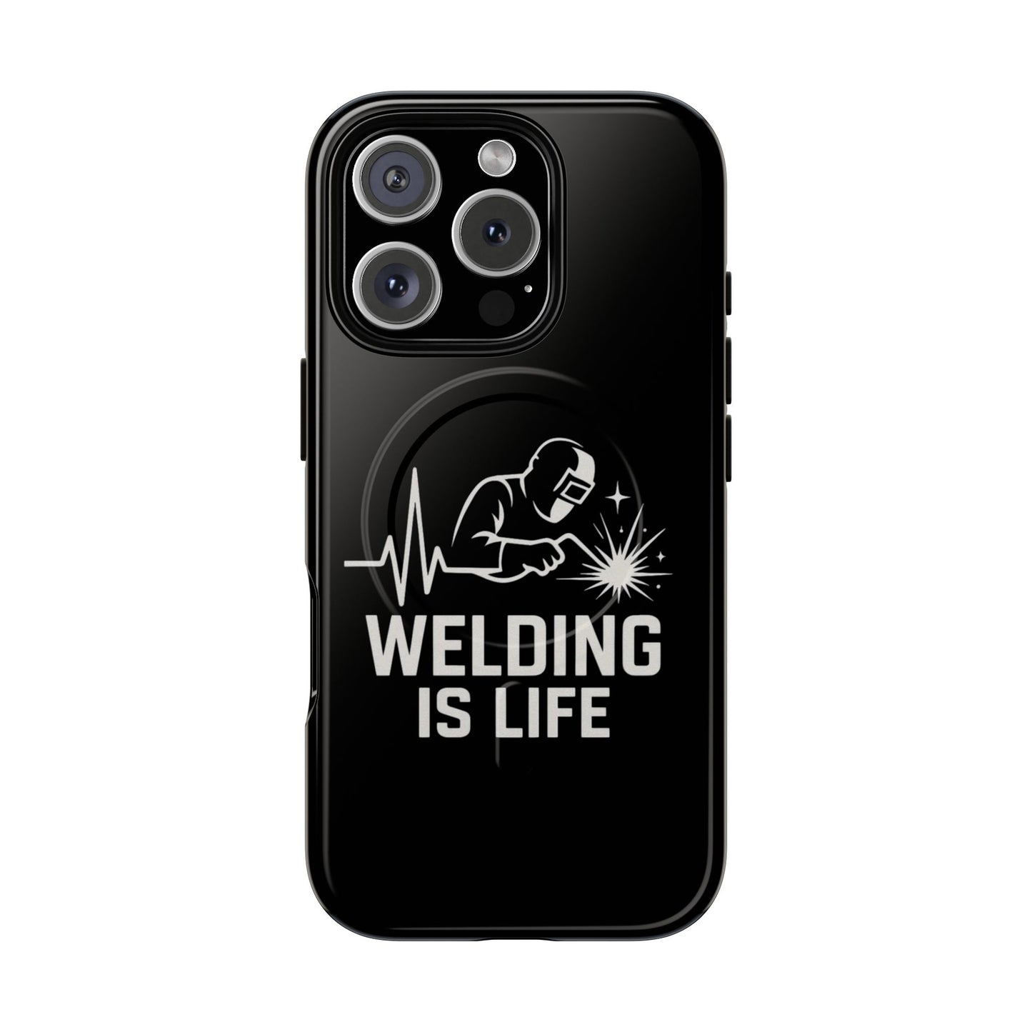Welding Is Life Magnetic Phone Case, Tough Protective